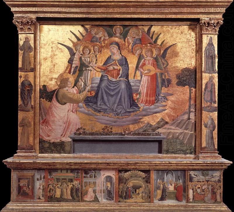GOZZOLI, Benozzo Madonna della Cintola df china oil painting image